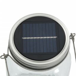 Berkfield Home Solar Glass Light for Outdoor 12 pcs Warm White in Silver - thumbnail 6