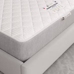 DS Living Imperial Hybrid Pocket Gel Essentials Mattress in Grey - Size: Small Single - thumbnail 1