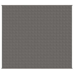 Berkfield Home Weighted Blanket Grey 200x220 cm 9 kg Fabric - thumbnail 3