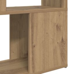 Berkfield Home TV Stand Artisan Oak Engineered Wood 60 cm x 24 cm x 124 cm in Brown - thumbnail 8