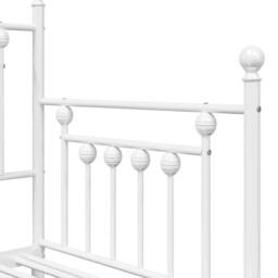 Berkfield Home Daybed Frame White 75 x 190 cm Steel - thumbnail 8