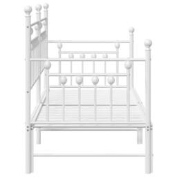 Berkfield Home Daybed Frame White 75 x 190 cm Steel - thumbnail 6