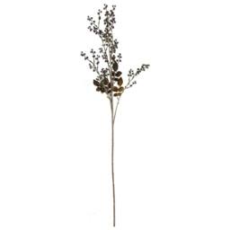 Leaf 100cm Pink Artificial Blossom & Berries Glass Vase Premium in Dark Pink - thumbnail 2