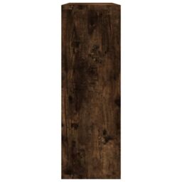 Berkfield Home Wall Shelf Smoked Oak 104x20x58.5 cm Engineered Wood in Brown - thumbnail 4