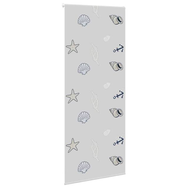 Berkfield Home Shower Roller Blind 110x240 cm Fabric Width 106 cm in Grey - image 1