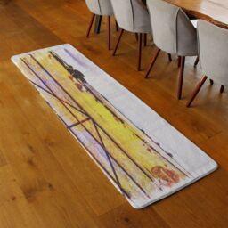 Benjamin Tate Design Hay Bale Runner Rug in Natural - Size: 67 cm x 230 cm - thumbnail 2