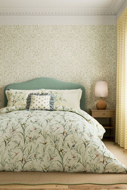 Sanderson 'Tuileries' Cotton Duvet Cover Set - Size: Super King - image 1