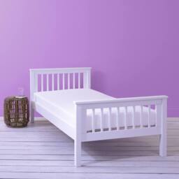 Nöa and Nani Otta Single Mattress Hypoallergenic High Density Foam in White - thumbnail 2