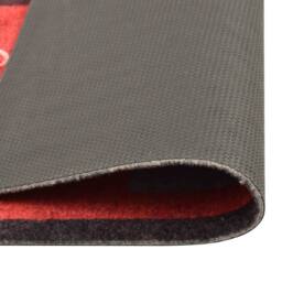 Berkfield Home Kitchen Carpet Washable Tomatoes 60x180 cm in Red - thumbnail 4