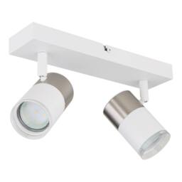 Netlighting Brisbon Twin Ceiling Spotlight White Matt 2x GU10 - thumbnail 2