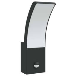 Berkfield Home Outdoor LED Wall Lights with Sensors 2pcs Black Die-cast Aluminium - thumbnail 4