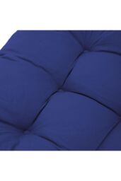 H&O Direct 2 Pcs Outdoor Garden Chair Cushion in Navy - thumbnail 6