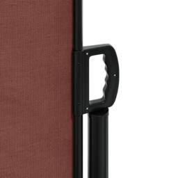 Berkfield Home Retractable Side Awning Brown 160x1000 cm - thumbnail 8