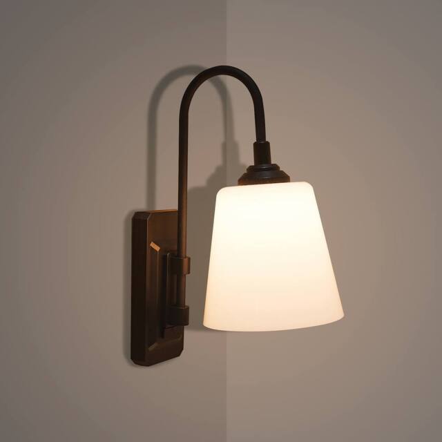 Eldo Battery-Operated Wall Light with Remote - 3 Brightness Levels, Wireless in Black - image 1