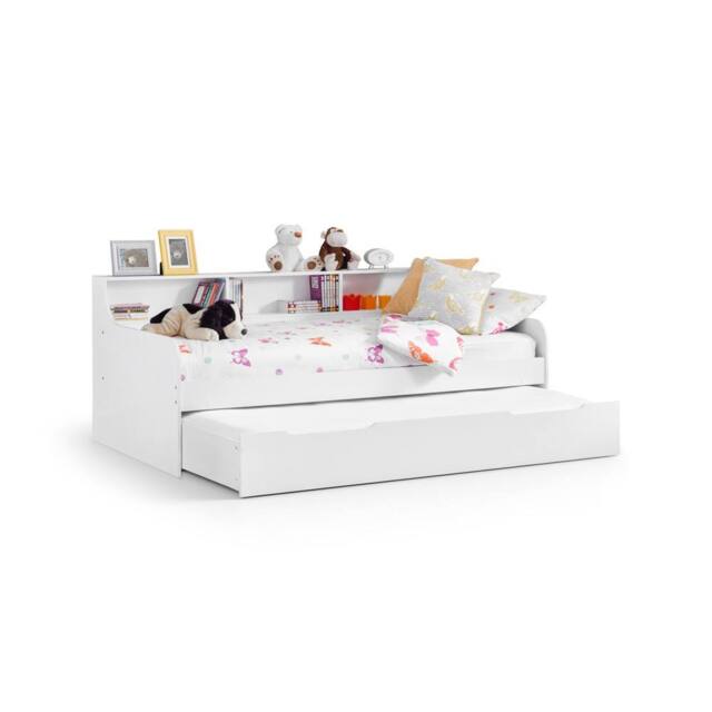 Cheshire Upland Daybed & Ellie Underbed - Single (90cm) in White - image 1