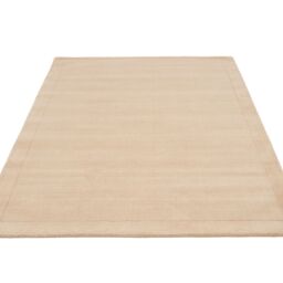 Kukoon Natural Wool Plush Pile Fawn Living Area Rug - Size: 190 cm x 280 cm - thumbnail 4