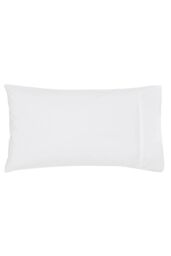 1951 'Luxury 300 Thread Count' Egyptian Cotton Standard Pillowcase in White - thumbnail 1