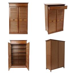 Kelvenix 5 Tier Bamboo Shoe Rack in Brown - Size: 0.6m2 - thumbnail 3