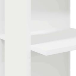 Berkfield Home White Corner Desk with Storage White 140x113, 5x75cm - Size: 5x75 cm - thumbnail 8