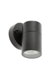 CGC Lighting 'Leon' Black Stainless Steel GU10 Down Outdoor Wall Light IP44 - thumbnail 5