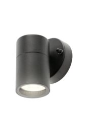 CGC Lighting 'Leon' Black Stainless Steel GU10 Down Outdoor Wall Light IP44 - thumbnail 4