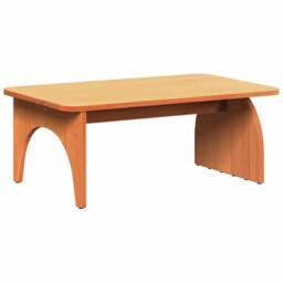 Berkfield Home Traditional Coffee Table Wax brown 80 x 50 x 31 cm Solid pine wood - thumbnail 8