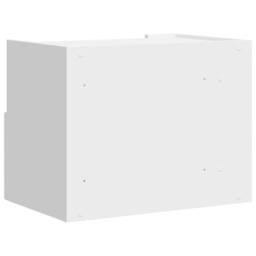 Berkfield Home Decorative Wall-mounted Bedside Cabinets 2 pcs White 45x30x35 cm - Size: 45 x 30 x 35 cm - thumbnail 6