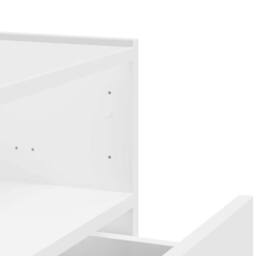 Berkfield Home Decorative Wall-mounted Bedside Cabinets 2 pcs White 45x30x35 cm - Size: 45 x 30 x 35 cm - thumbnail 9
