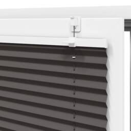 Berkfield Home Pleated Blind Black 105x150 cm Fabric Width 104.4 cm Polyester - thumbnail 9