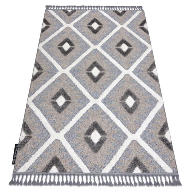 RugsX Maroc Rug in Grey - Size: 120 cm x 170 cm - image 1