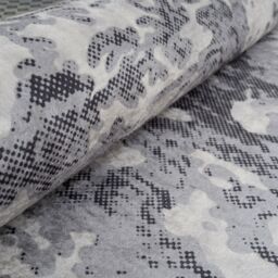 Kukoon Washable & Non Slip Grey Marble Abstract Rug - Size: 80 cm x 150 cm - thumbnail 5