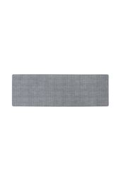 JVL Elegance Range Indoor Machine Washable Runner Doormat 50 x 150 cm Grey - Size: 50 cm x 150 cm - thumbnail 1