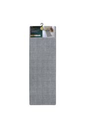 JVL Elegance Range Indoor Machine Washable Runner Doormat 50 x 150 cm Grey - Size: 50 cm x 150 cm - thumbnail 6