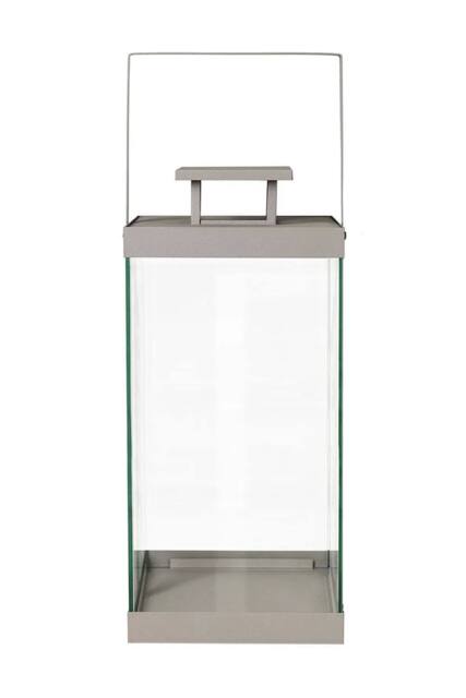Blomus Finca Lantern Large - Mourning Dove in Grey - image 1