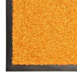 Berkfield Home Pliable Doormat Washable Orange 120x180 cm - thumbnail 5