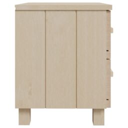 Berkfield Home Bedside Cabinets HAMAR 2 pcs Honey Brown 40x35x44.5cm Solid Wood - Size: 40x35x44.5 cm - thumbnail 5