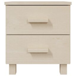 Berkfield Home Bedside Cabinets HAMAR 2 pcs Honey Brown 40x35x44.5cm Solid Wood - Size: 40x35x44.5 cm - thumbnail 4