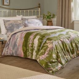 Voyage Maison Foinaven 100% Cotton Slub Duvet Cover Set - Size: Double - thumbnail 1