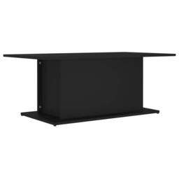 Berkfield Home Coffee Table Black 102x55.5x40 cm Engineered Wood - thumbnail 1