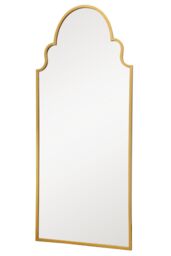 "MirrorOutlet Gold Framed Arched Leaner/Wall Mirror 79"" X 33"" (200CM X 85CM) - Size: 1 Pack" - thumbnail 4