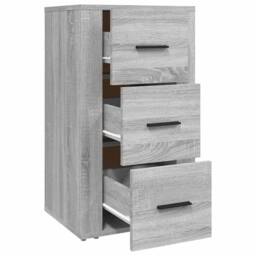 Berkfield Home Sideboard Grey Sonoma 40x33x70 cm Engineered Wood - Size: 40 x 33 x 70 cm - thumbnail 6