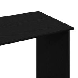 Berkfield Home Desk Black 80x40x75 cm Engineered Wood - Size: 80 x 40 x 75 cm - thumbnail 7