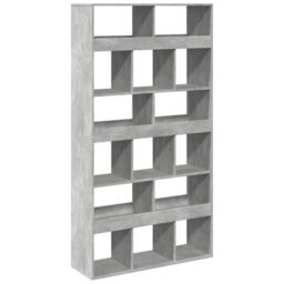 Berkfield Home Bookcase Concrete Grey 100x33x187.5 cm Engineered Wood - thumbnail 6