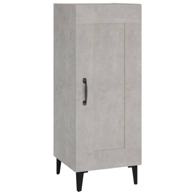 Berkfield Home Sideboard Concrete Grey 34.5x34x90 cm Engineered Wood - image 1