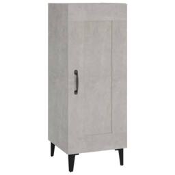 Berkfield Home Sideboard Concrete Grey 34.5x34x90 cm Engineered Wood - thumbnail 1