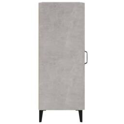 Berkfield Home Sideboard Concrete Grey 34.5x34x90 cm Engineered Wood - thumbnail 6