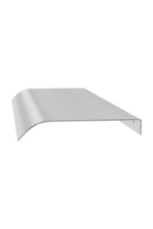 H&O Direct Frosted Window Door Awning Canopy Shelter in Clear - Size: XL - thumbnail 4