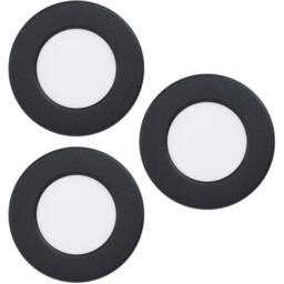 Loops Sleek Black Ceiling Spotlight for Home Decor - Perfect for Any Room - thumbnail 3