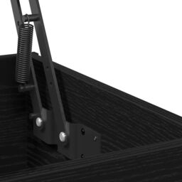 Berkfield Home Coffee Table Lift Top Black Oak 60x44, 5x45 cm Engineered Wood - thumbnail 9