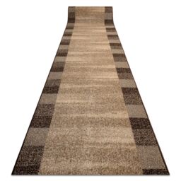 RugsX Karmel Etna Runner in Brown - Size: 70 cm x 270 cm - thumbnail 1